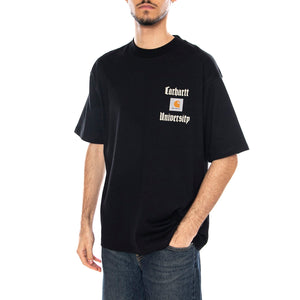 S/S Schooling Heart T-Shirt -- Maglietta Uomo Nera I035455.89XX . CARHARTT WIP 