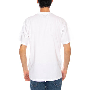 S/S Theory And Practice T-S White - Maglietta Girocollo Uomo Bainca I035501.02XX . CARHARTT WIP 