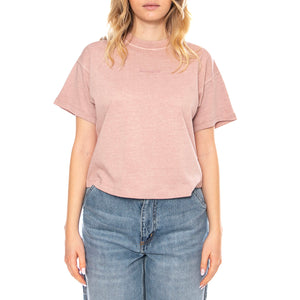 W S/S Benton T-Shirt - Rosa - Maglietta Donna I035528_1NJ_GD . CARHARTT WIP 