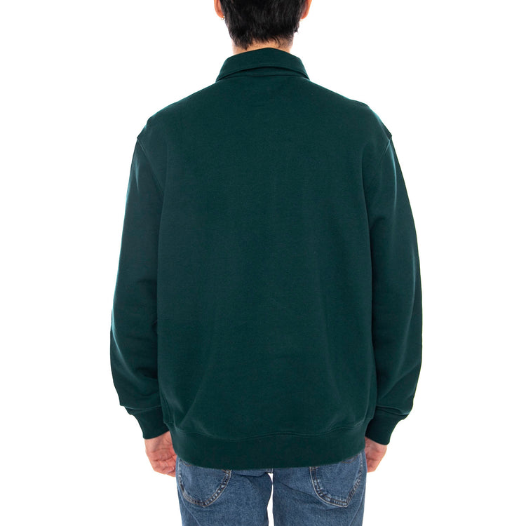 Polo Sweat Dark Fir - Polo Felpa Maniche Lunghe Uomo Verde I035532.05AXX . CARHARTT WIP 