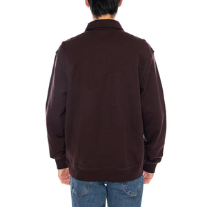 Polo Sweat Palisander - Polo Felpa Maniche Lunghe Uomo Marrone I035532.33HXX . CARHARTT WIP 