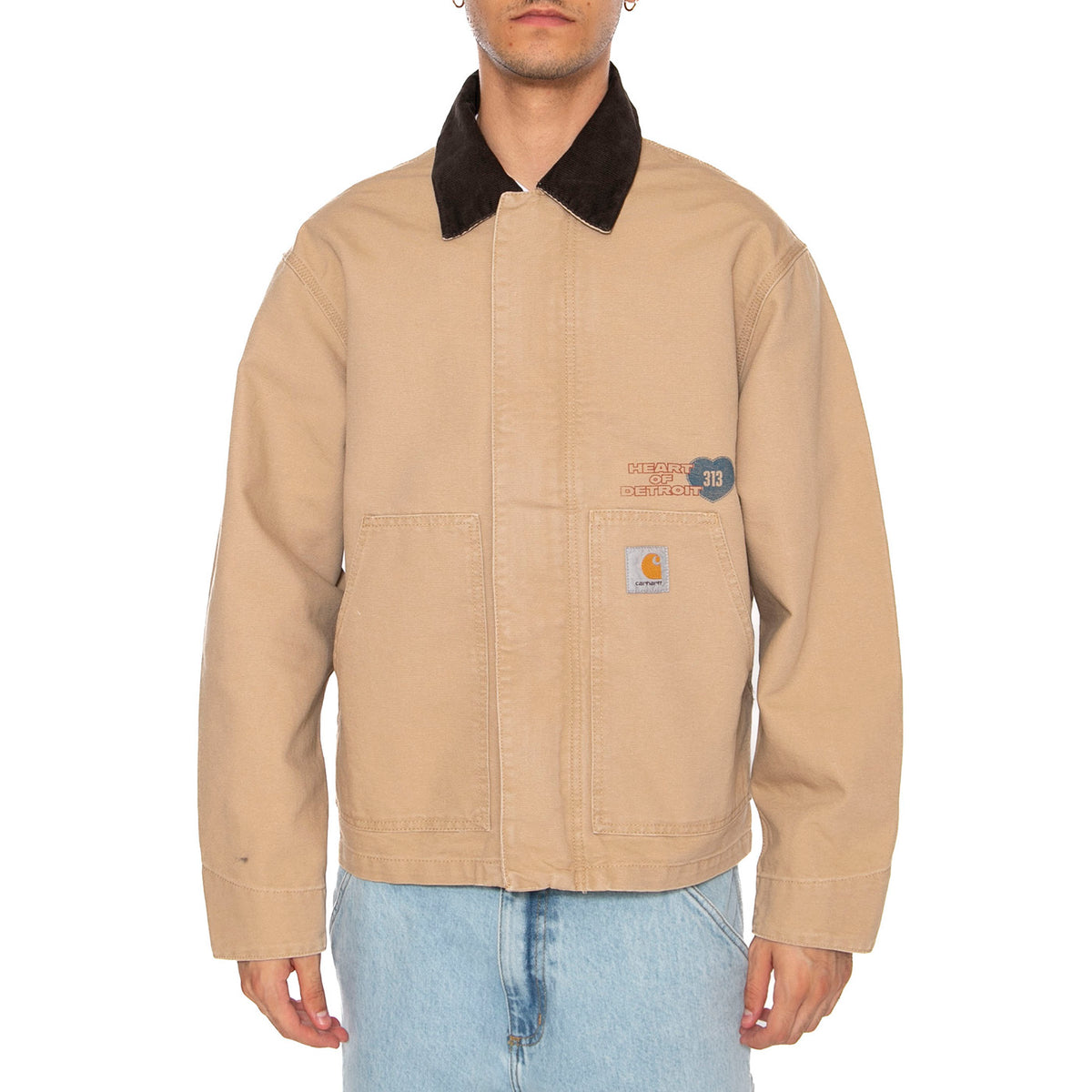 OG Arcan Graphic Jacket Dusty H Brown / Tobacco - Giacca Uomo Marrone I035553.2N260 . CARHARTT WIP 