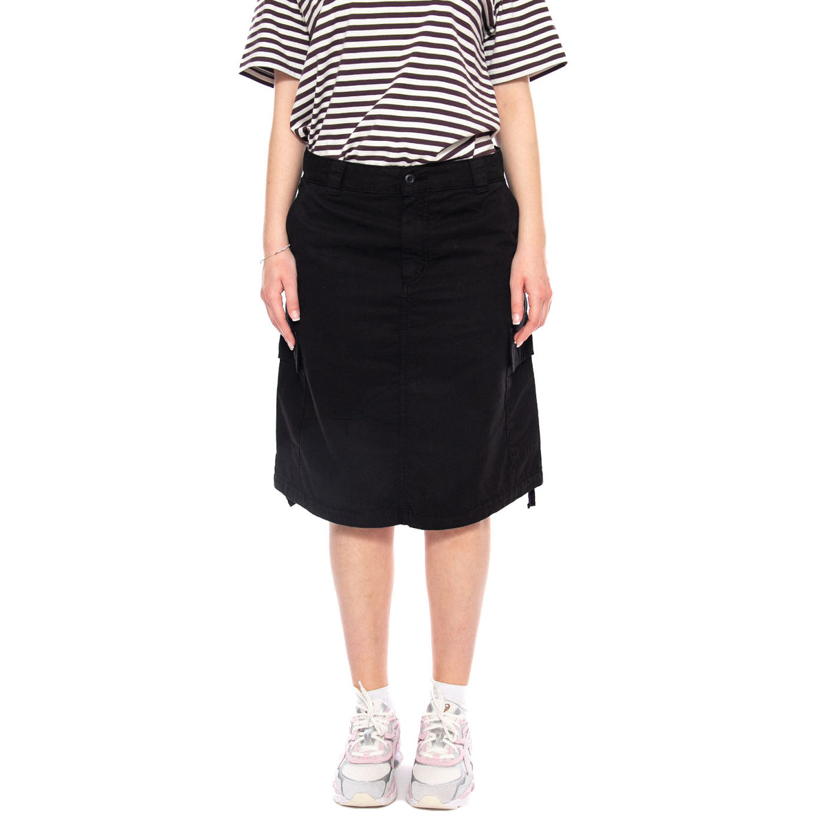 Carhartt WIP Kingston Skirt Black - Gonna Donna Nera I035579.89GD . CARHARTT WIP 