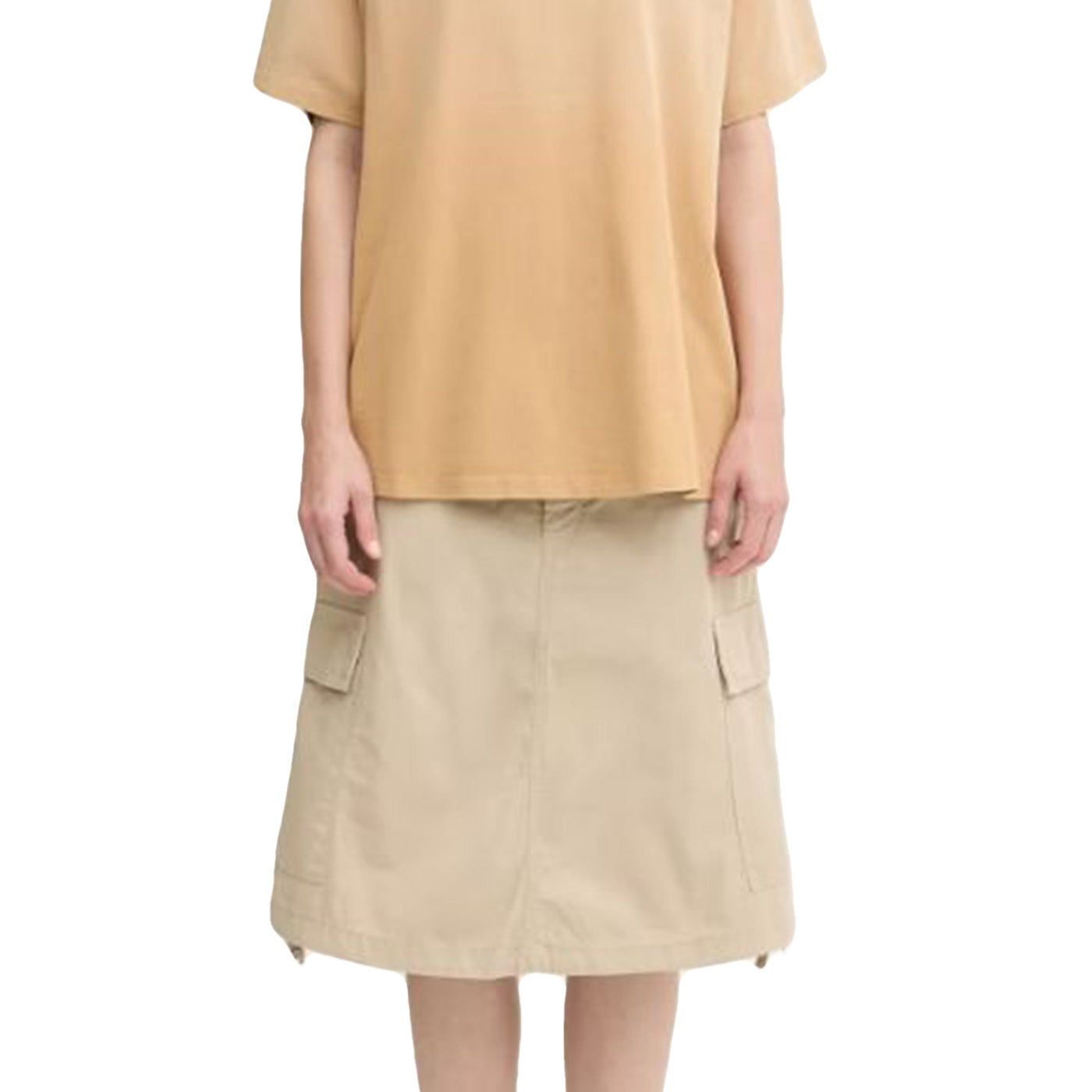 CARHARTT WIP WOMEN'S KINGSTON SKIRT BEIGE - Gonna Donna Beige I035579.G1GD . CARHARTT WIP 