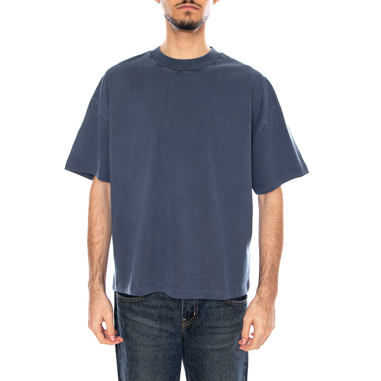 S/S Benton T-Shirt -- Maglietta Uomo Blue I035590.VQGD . CARHARTT WIP 