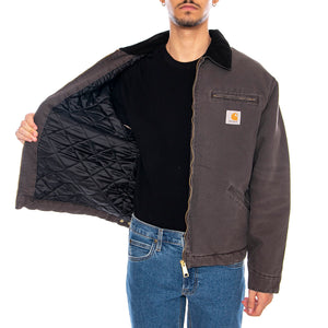 OG Detroit Jacket Tobacco / Black stone canvas - Giacca Marrone I035614.1YL4O . CARHARTT WIP 