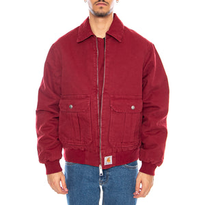 Stanton Jacket Scarlet - Giacca Uomo Rossa I035617.H806 . CARHARTT WIP 
