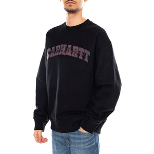 Big School Sweat Black -- Felpa Girocollo Uomo Nera I035648.89XX . CARHARTT WIP 