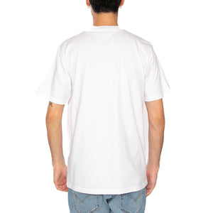Carhartt WIP Script T-shirt White Black - Maglietta Girocollo Uomo Bianca / Nera I035700-43B5 . CARHARTT WIP 