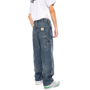 OG Double Knee Pant Blue - Pantaloni Denim Jeans Uomo Blu I035797.014L . CARHARTT WIP 