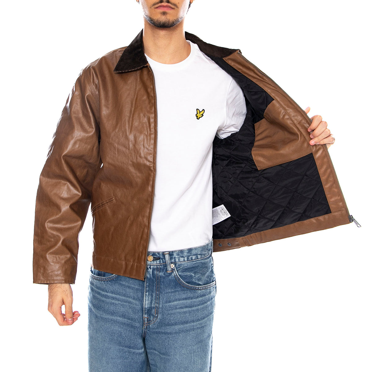 OG Dean Jacket Hamilton Brown / Tobacco - Giacca Uomo MArrone I035799.00SXX . CARHARTT WIP 