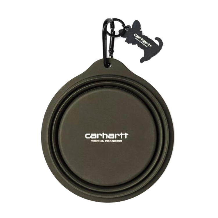 Wild Dog Foldable Bowl Olive / Wax - Ciotola per Cani in Silicone I035847.3DDXX . CARHARTT WIP 