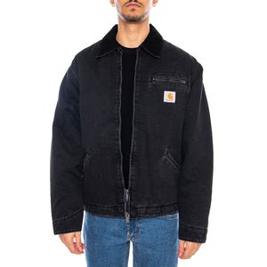 OG Detroit Jacket Black / Black - Giacca Uomo Nera I035878.00E06 . CARHARTT WIP 
