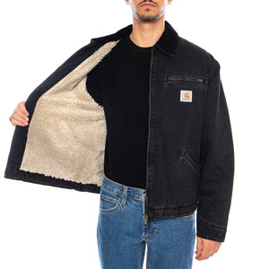 OG Detroit Jacket Black / Black - Giacca Uomo Nera I035878.00E06 . CARHARTT WIP 