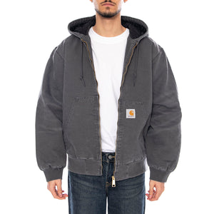 OG Active Jacket Graphite -- Giacca Uomo con Cappuccio Grigia I035891.874O . CARHARTT WIP 