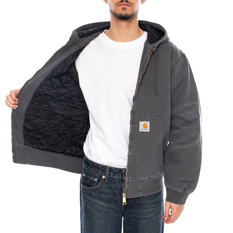 OG Active Jacket Graphite -- Giacca Uomo con Cappuccio Grigia I035891.874O . CARHARTT WIP 