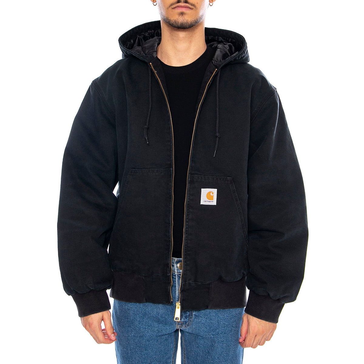 Autunno / Inverno - OG Active' Jacket Black - Giacca con Cappuccio Nera I035891.894O . CARHARTT WIP 