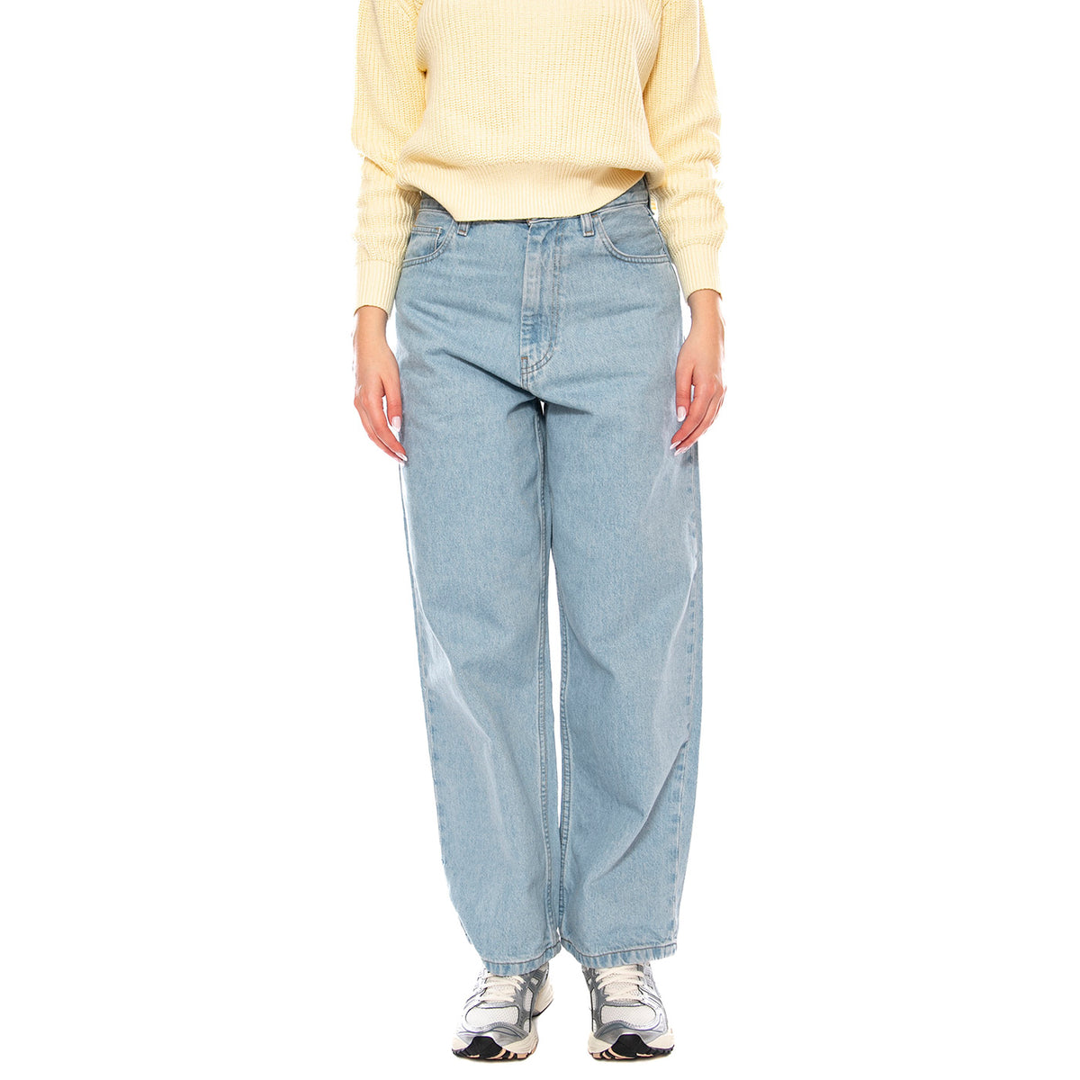 W Carhartt Brandon Pant - Blu Denim - Jeans Donna I035892.01.A3 . CARHARTT WIP 