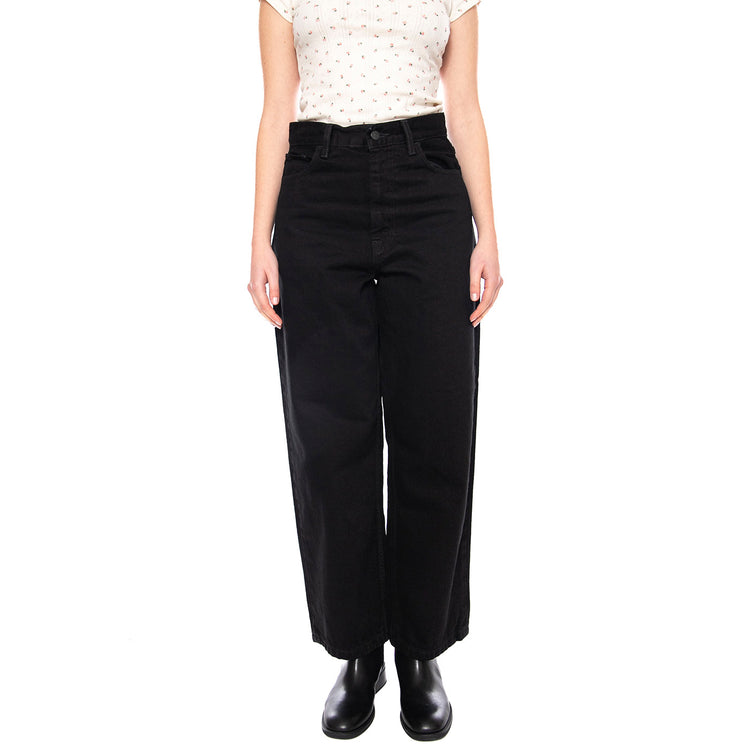 W' Brandon Pant - Pantaloni Donna Neri Carhartt WIP I035892.89.02 . CARHARTT WIP 