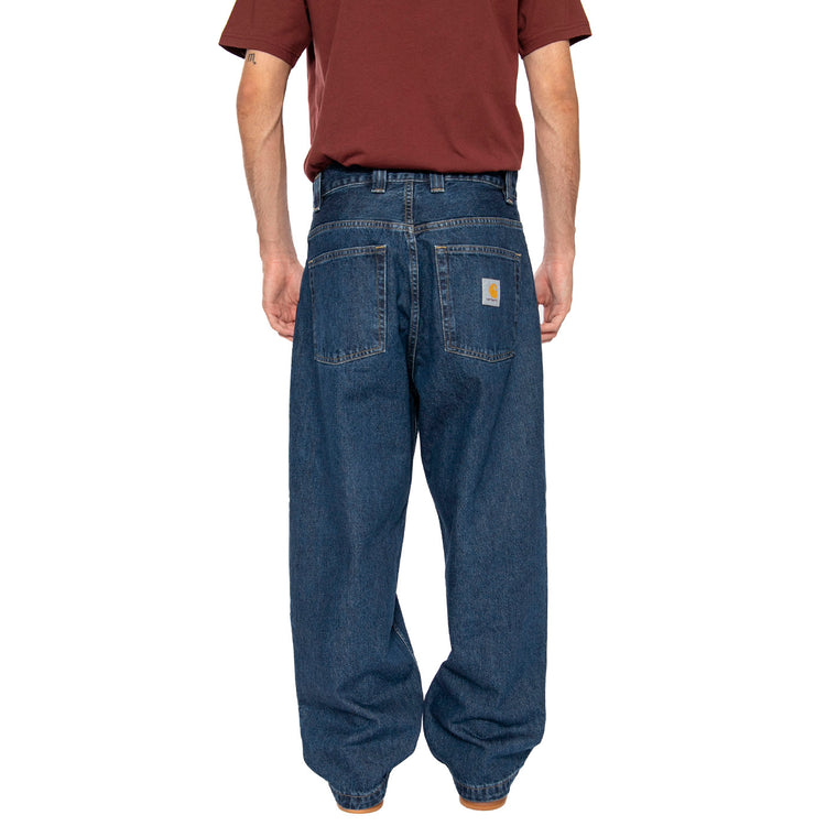 Baggy Jeans Relaxed Carhartt WIP Brandon - Pantaloni Uomo Blu I035893-106 . CARHARTT WIP 