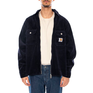 Reynold Shirt Jac Dark Navy - Giacca Uomo Blu Navy I036049.1C02 . CARHARTT WIP 