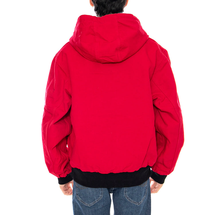 50 Years Anniversary OG Active Jacket Canvas Black / USA Red - Giacca Uomo Rossa I036412.3GJ02 . CARHARTT WIP 