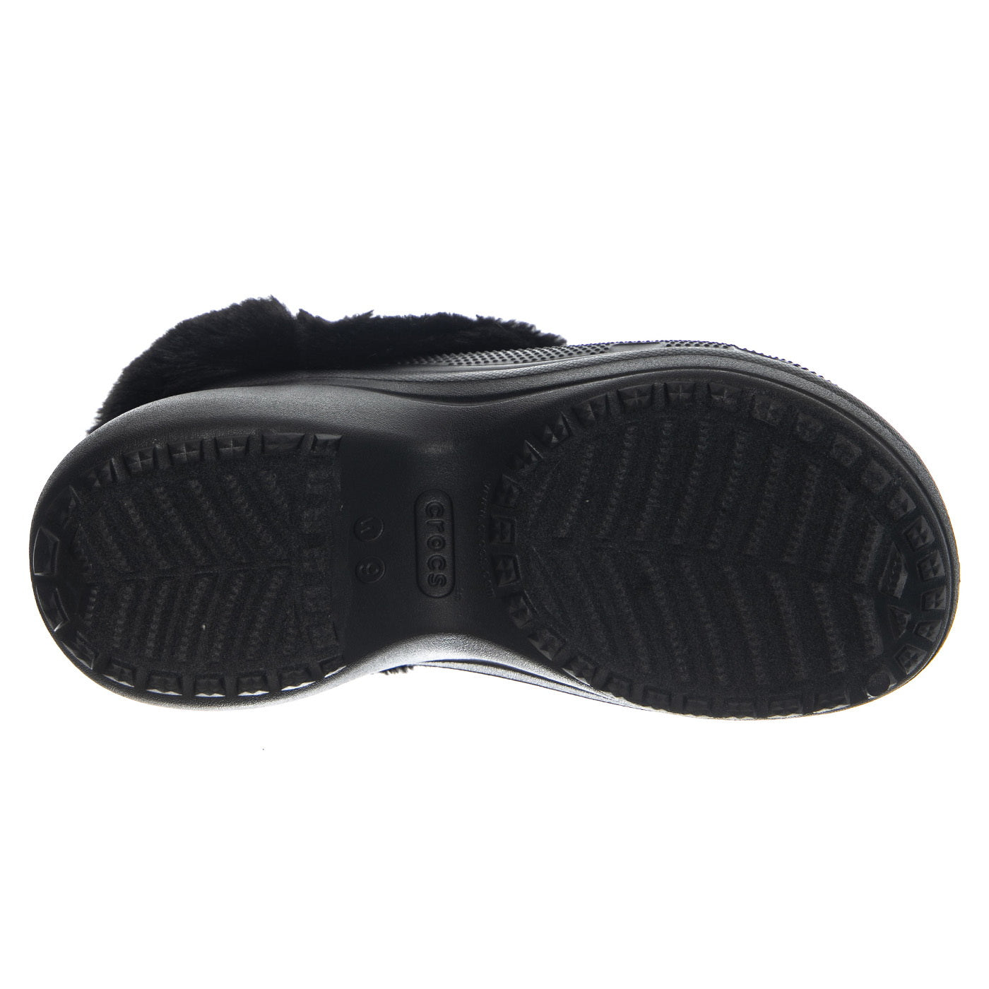 BAE LINED CLOG W BLACK - Sandali Donna Neri CR.211753 BLK CROCS 