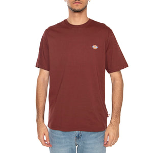 SS Mapleton Tee Andorre - Maglietta Girocollo Uomo Bordeaux DK0A4XDBL161 . DICKIES 