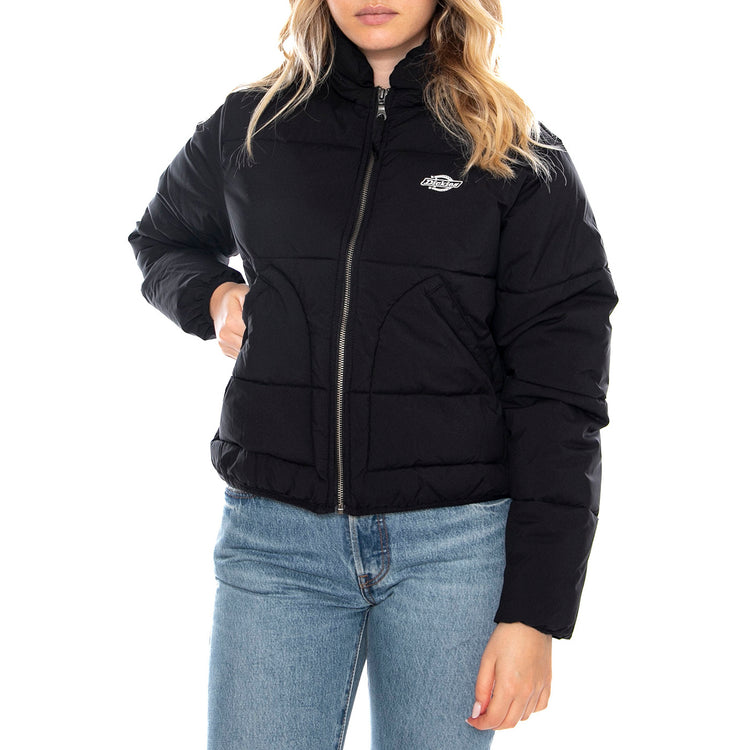 Summerdale Puffer W Black -- Giacca Donna Nera DK0A87OJBLK1 . DICKIES 