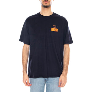 Apison SS Maglietta -- Maglietta Uomo Blu (Night Sky) DK0A87QML181 . DICKIES 
