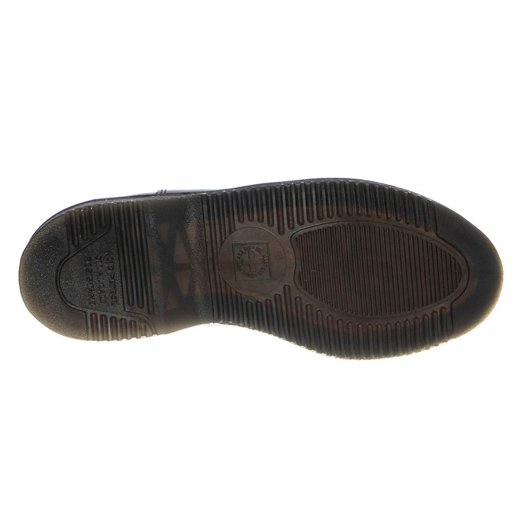 Dr. Martens Flora Black Polished Smooth - Stivali Unisex Neri 32217001 BLK DR.MARTENS 