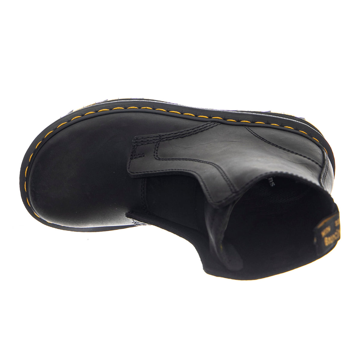 Dr. Martens Zebzag Laceless Black - Stivali Unisex Neri 42653001 BLKW DR.MARTENS 