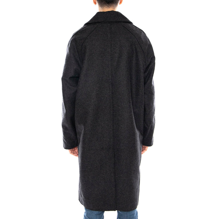 Mac Wool Coat -- Cappotto Uomo Dark Grey Marl I032592. 3F5.00 EDWIN 