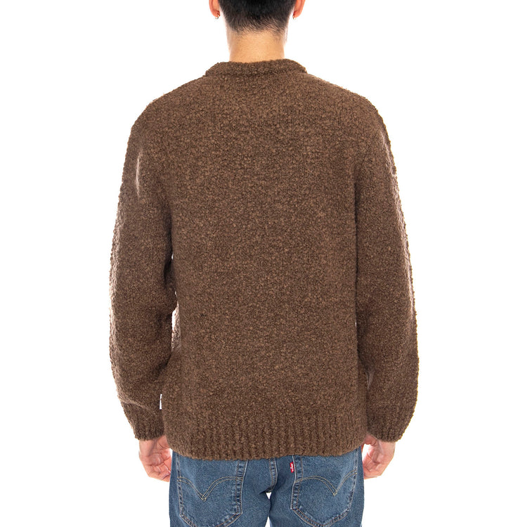 Dun Textured Sweater Taupe -- Maglione Uomo Marrone I034134. 3FC.67 EDWIN 