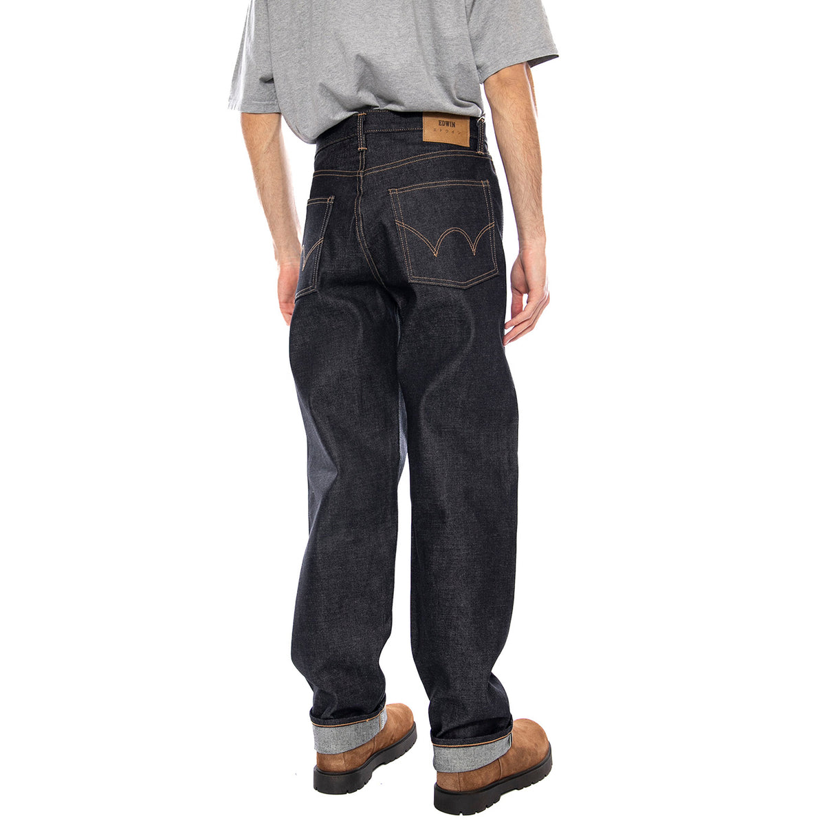 Loose Fit Japan Unwashed -- Pantaloni Uomo Blu I034268. 01.99 EDWIN 