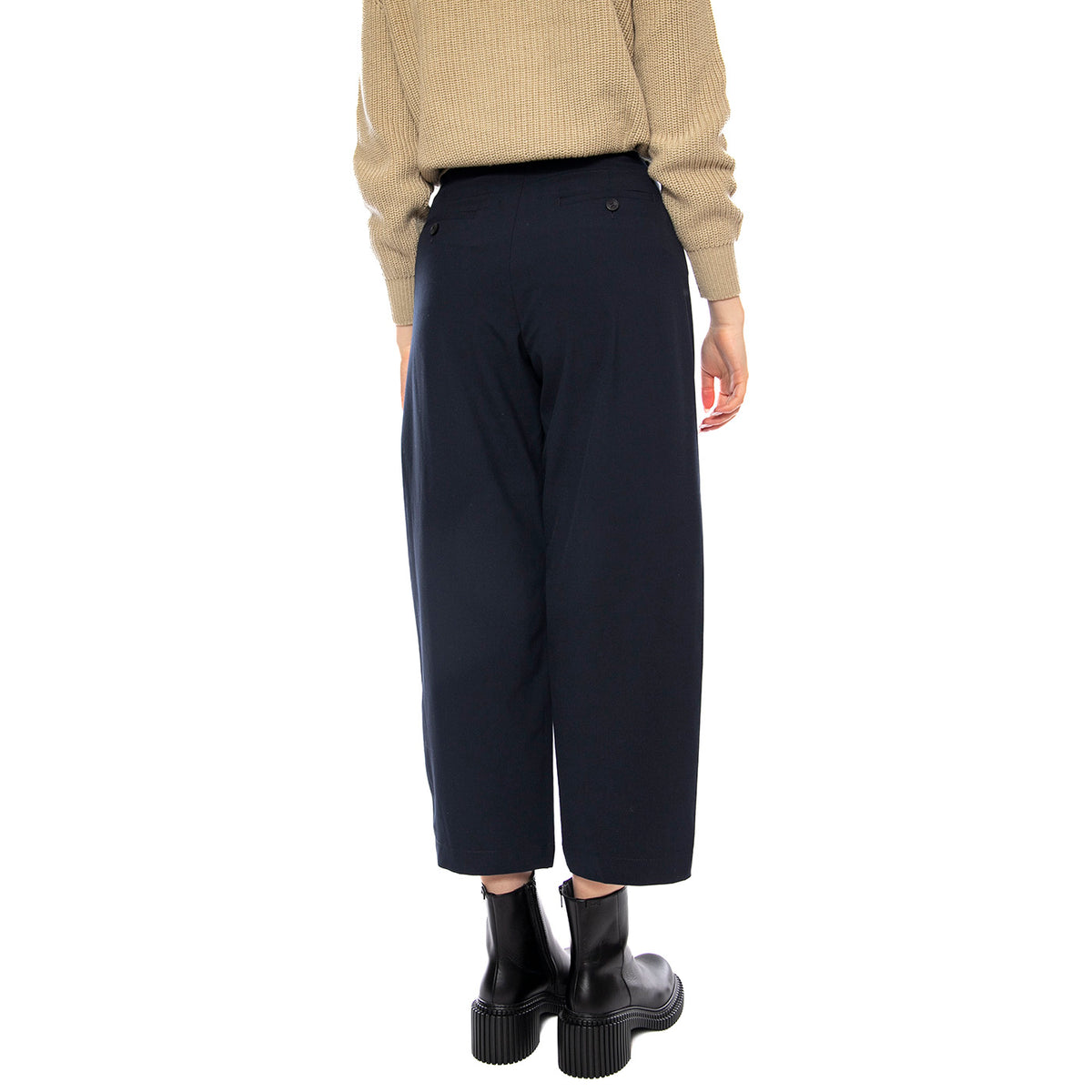 Sandi Lightdark Navy -- Pantaloni Donna Cropped Blu 330287 240 ELVINE 