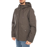 Kaliks Black Hooded Jacket -- Veste à Capuche Homme Vert Homme ELVINE