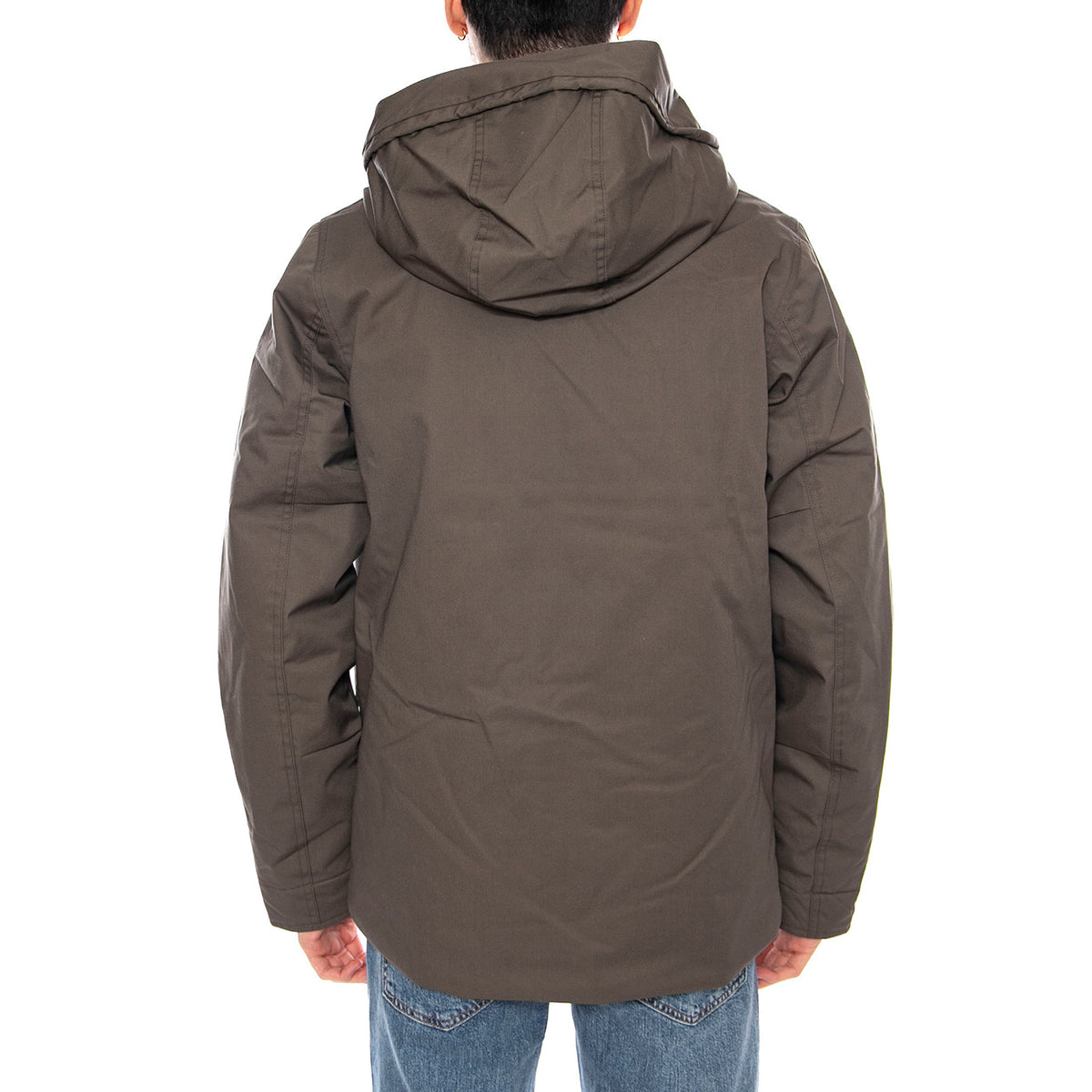 Kaliks Black Hooded Jacket -- Giacca con Cappuccio Uomo Verde 331464 457 ELVINE 