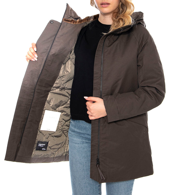 KairiKairi Deep Olive -- Giacca Donna Verde 331478 520 ELVINE 