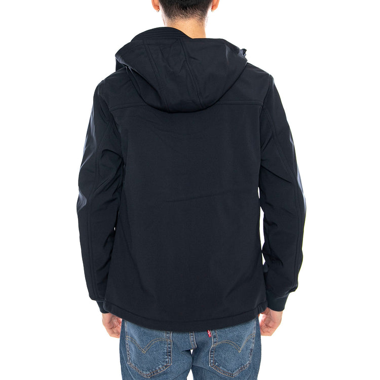 Farah Brydon Softshell - Giacca Invernale Uomo con Cappuccio True Navy F4RFF030 412 FARAH 