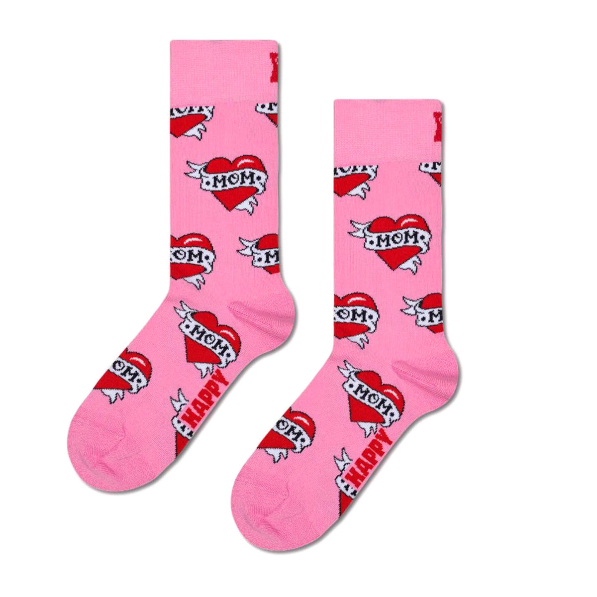 Mom Sock -- Calzini PinkRosa P004171 PINK HAPPY SOCKS 