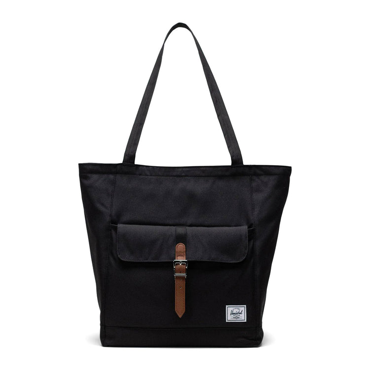 Herschel Retreat Tote Black - Borsa Tote Nera 11401-00001-OS 00001 HERSCHEL 