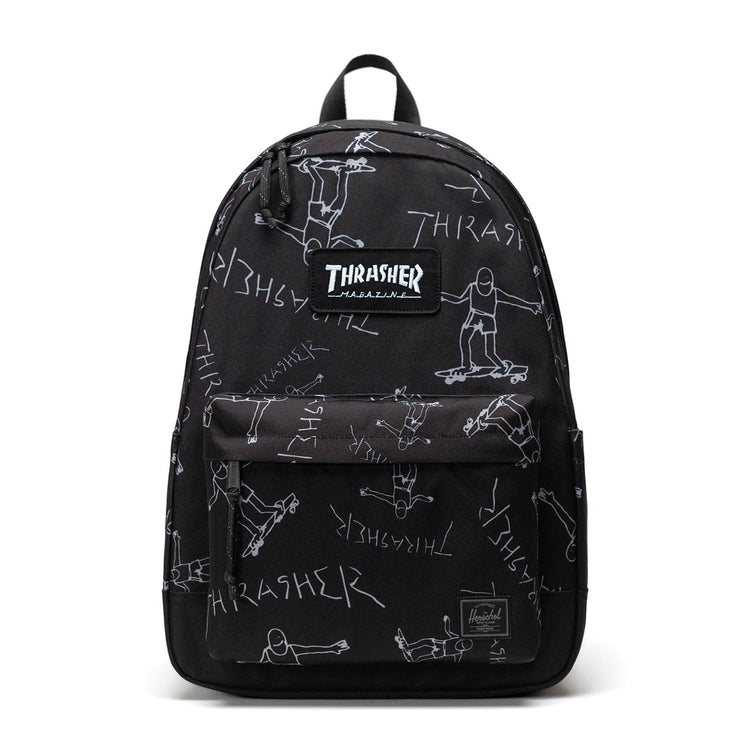Thrasher Gonz Herschel Classic XL Backpack Black - Zaino Nero 11646-00001-OS 00001 HERSCHEL 