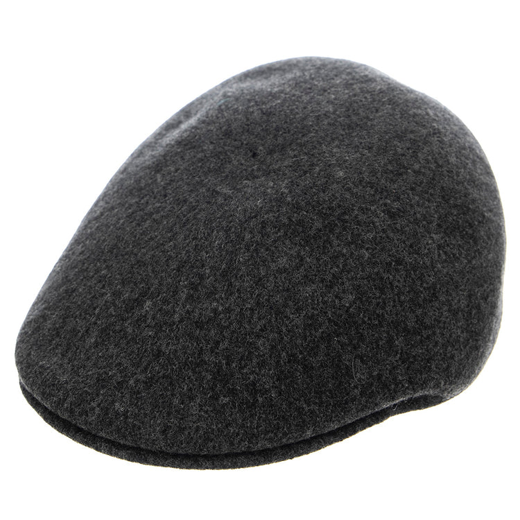 SEAMLESS WOOL 507 DARK FLANNEL - Cappello a Coppola Grigio K0875FA DF026 KANGOL 