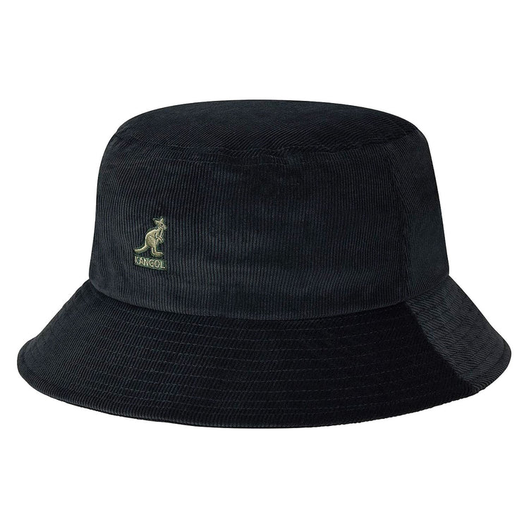 Cord Bucket Hat - Black - Cappello da Pescatore Nero K4228HT BK001 KANGOL 