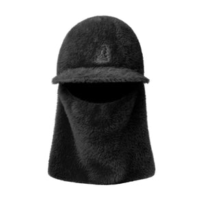 Faux Fur Balaclava -- Cappello Nero K5420 BK001 KANGOL 