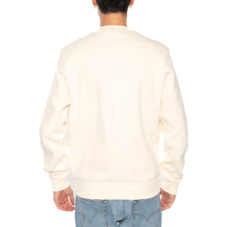 Sweatshirt XFJ White - Felpa Girocollo Uomo Bianca SH9608-XFJ . LACOSTE 