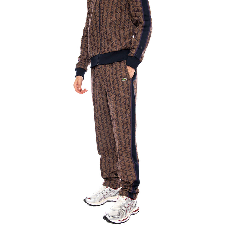 PANT.TUTA 9I4 -- Pantalone Tuta Uomo Marrone XH1440-9I4 . LACOSTE 