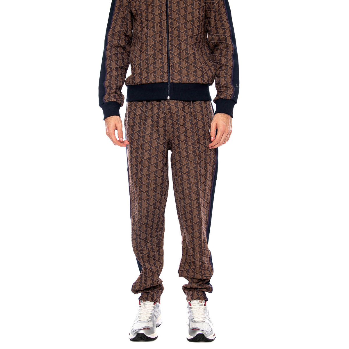 PANT.TUTA 9I4 -- Pantalone Tuta Uomo Marrone XH1440-9I4 . LACOSTE 