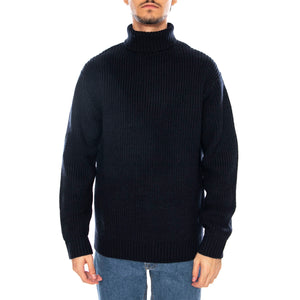 Heavy Turtleneck Rivet Navy - Maglione Collo Alto Uomo Blu 112370542 . LEE 